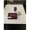 Image 1 : MAHJONG SET, STONE FIGURE AND LIDDED DISH