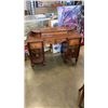 Image 2 : ANTIQUE VANITY WITH MIRROR