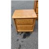 Image 2 : OAK DRESSER WITH 2 NIGHTSTANDS