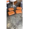 Image 1 : 4 MID CENTURY STOOLS