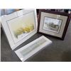 Image 1 : 3 SIGNED ART PIECES - 2 ARE LIMITED EDITION PRINTS