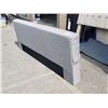 Image 2 : GREY FABRIC KING SIZE HEADBOARD