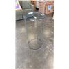 Image 1 : CHROME GLASS TOP SIDE TABLE