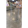 Image 2 : CHROME GLASS TOP SIDE TABLE