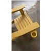 Image 2 : BRAND NEW FOLDING ADIRONDACK CHAIR W/ CUP HOLDER
