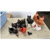 Image 1 : TOTE OF SCHNAUZER DOG FIGURES