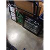 Image 1 : DECORATIVE METAL ART, PHOTO PIN BOARD AND COFFEE BAR FRAMED GLASS PANEL