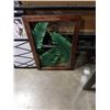 Image 3 : DECORATIVE METAL ART, PHOTO PIN BOARD AND COFFEE BAR FRAMED GLASS PANEL