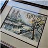 Image 3 : YACHT CLUB MIRRORED ADVERT WITH SPANISH BANKS PRINT, 2 PRINTS AND PORTRAIT