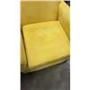 Image 2 : YELLOW MICROFIBER ARMCHAIR