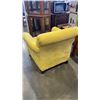 Image 3 : YELLOW MICROFIBER ARMCHAIR