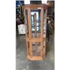 Image 1 : BUHLER FURNITURE GLASS DOOR CORNER CURIO CABINET
