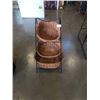 Image 1 : METAL STAND WITH 3 WICKER BASKETS