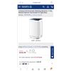Image 1 : Costway Full-Automatic Washing Machine 7.7 lbs Washer/Spinner Germicidal UV Light Blue