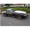 Image 1 : 1975 CORVETTE STINGRAY ROLLING BODY, GLASS IS GOOD, INCLUDES REGISTRATION, INTERIOR AND ROOF PANELS