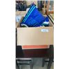 Image 1 : BOX OF CANUCKS COLLECITBLES, JERSEYS, BURROWS WOMANS SIZE XL, KESSLER CCM SIZE 50