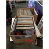 Image 1 : 2 BOXES OF RECORDS - INCLUDES DAVID BOWIE, ELVIS, NIEL DIAMOND AND OTHERS
