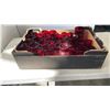 Image 1 : TRAY OF RUBY GLASS CUPS