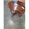 Image 2 : WOOD END TABLE AND MAGAZINE RACK ENDTABLE