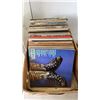 Image 2 : CRATE, BASKET AND BOX OF RECORDS