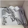 Image 1 : 4 AS NEW TYPE C TO APPLE IPHONE CHARGE CORDS AND 2 WALL CHARGING BLOCKS