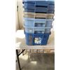 Image 3 : 7 MEDIUM SIZED STORAGE TOTES