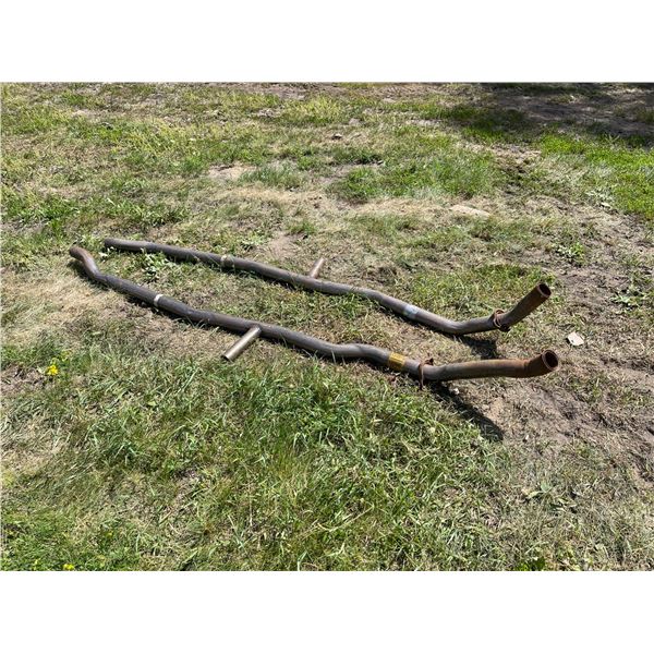 EXHAUST PIPES, PAIR