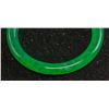 Image 3 : Chinese Jadeite Carved Green Bangle