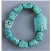 Image 13 : Lot of 7 Turquoise Bracelets and Necklace