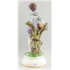 Image 2 : Ceramic Statue Gardening Lady Made in Italy