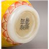 Image 8 : Chinese Enamel Hand-Painting Peking Glass Vase