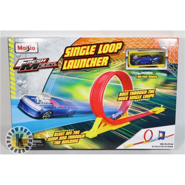 NEW MAISTO FRESH METAL SINGLE LOOP LAUNCHER
