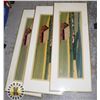 Image 1 : LOT OF THREE PIECES OF WALL ART