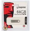 Image 1 : NEW KINGSTON 64GB USB 2.0