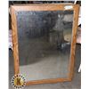 Image 1 : ESTATE WOODEN FRAMED MIRROR