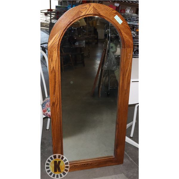 ESTATE WOODEN FRAMED MIRROR