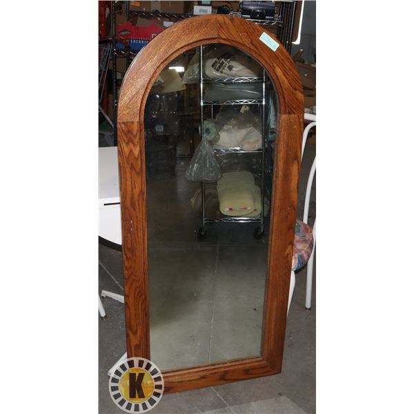 ESTATE WOODEN FRAMED MIRROR