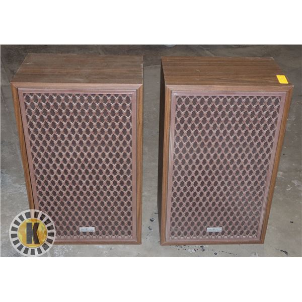 TWO SEARS ELECTRONICS SP 2710 SPEAKERS