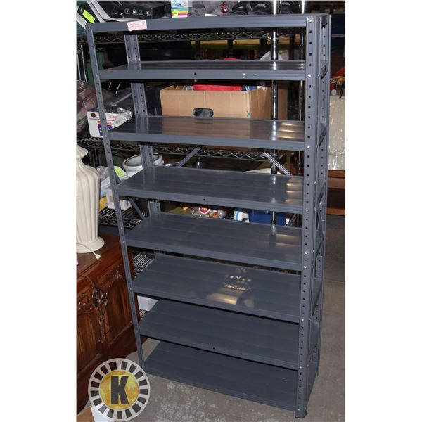 ESTATE LIGHTWIEGHT METAL SHELVING UNIT