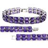 Image 1 : Natural Unheated Amethyst Bracelet