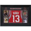 Image 1 : JAMES HARDEN SIGNED JERSEY FRAMED DISPLAY (BECKETT)