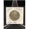 Image 1 : 1942 USA WALKING LIBERTY HALF DOLLAR .900% SILVER (UNCIRCULATED)