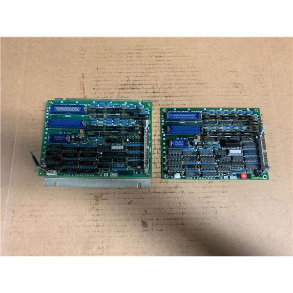 Lot of (2) Mitsubishi #MC231C / #BN624A780G52 Rev. D Circuit Boards