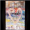 Image 1 : My Aloha Heart' Original, Oil and Mixed Media on Canvas 36"x 24" by Cindy Shaoul