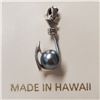 Image 1 : Silver Hook Tahitian Pearl Pendant by Tropical Creations