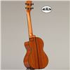 Image 2 : Mahogany Tenor Cutaway Ukulele with EQ from Kala Music Company