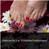 Image 1 : Pedicure Gift Certificates for Two at A Polished Performance