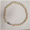 Image 1 : White Mother of Pearl Necklace, Earrings & Bracelet Set by LuCoral