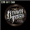 Image 1 : $200.00 Gift Card to Ktown Tattoos Hawaii