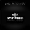 Image 1 : Two $100.00 Gift Cards plus Two $50.00 Gift Cards to Candy Shoppe Tattoo